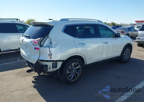 2016 Nissan Rogue Sl from USA, damaged, VIN 5N1AT2MT2GC898262
